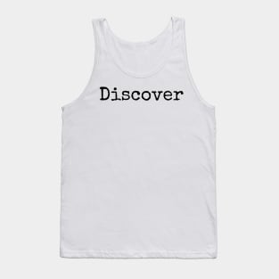 A Year of Discovery - Motivation words Tank Top